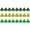 12, variant on ZMYFlora St. Patrick's Day Shamrock Lucky Banner and Garland Set, Irish Hanging Swirl Decor for Home, Party, and Holiday Celebration, Festive Clover Streamers,B
