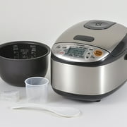 Zojirushi NS-LGC05XB 3 Cup Stainless Steel Micom Rice Cooker & Warmer