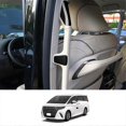 thumbnail image 2 of For ALPHARD 40 Series 2023+ Car Gloss Black Middle Door Armrest Decorative Patch Car Interior Accessories, 2 of 5