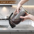 thumbnail image 4 of Cold Brew Coffee Maker Pitcher,64oz Iced Coffee Tea Pitcher for Fridge with Filter, Cold Brew Maker with Pour Spout Lid, 4 of 8
