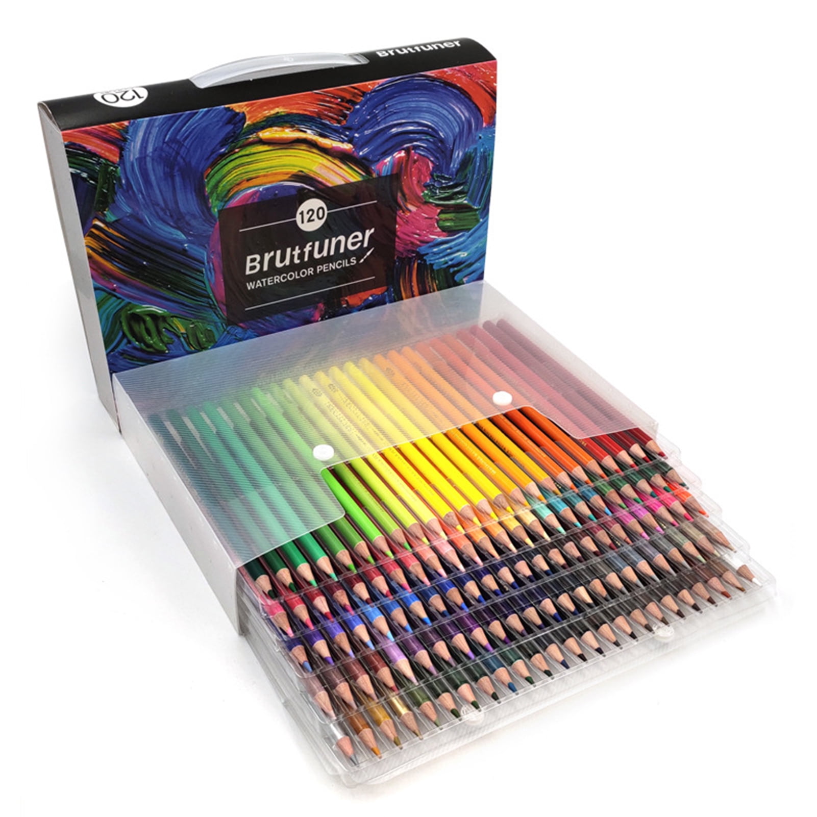 Eccomum 48/72/120/160/180 Oil Colored Pencils Set Pre-Sharpened Color  Pencils Art Supplies for Students Adults Artists Drawing Sketching Coloring 