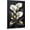Frame-style, variant on White Gold Calla Lily Canvas Wall Art Modern Floral Poster Flower Prints Artwork for Living Room Bedroom Office Bathroom Aesthetic Home Decor Pictures Wall