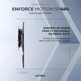 thumbnail image 4 of Soporte Smart TV ACTECK ENFORCE MOTION SP484 37 a 80 pulgadas 40Kg Inclinación 15° y Giro de 60°, 4 of 6
