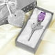 thumbnail image 1 of Rosa de cristal eterna preservada | Flor natural auténtica con luz LED | Regalo romántico para San Valentín, boda, aniversario o cumpleaños en caja de aleación rosa o azul, 1 of 6
