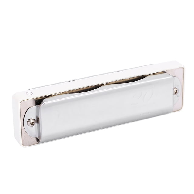 C Major Harmonica, C Key Harmonica Band Performance Part Resin Stainless Steel 20 Tone Harmonica, Professional Performance For Beginners Learning