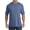 BIJOU BLUE HTHR, variant on sweat resistant Pocket T-Shirt Fig 7XLT
