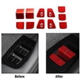thumbnail image 4 of Glass Lift Button Stickers Window Button Protection Plate Stickers, 4 of 5