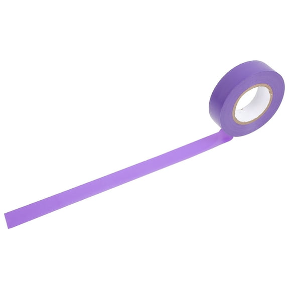 BESTOYARD Electrical Tape Roll Purple PVC for Daily Life Usage 1Pcs