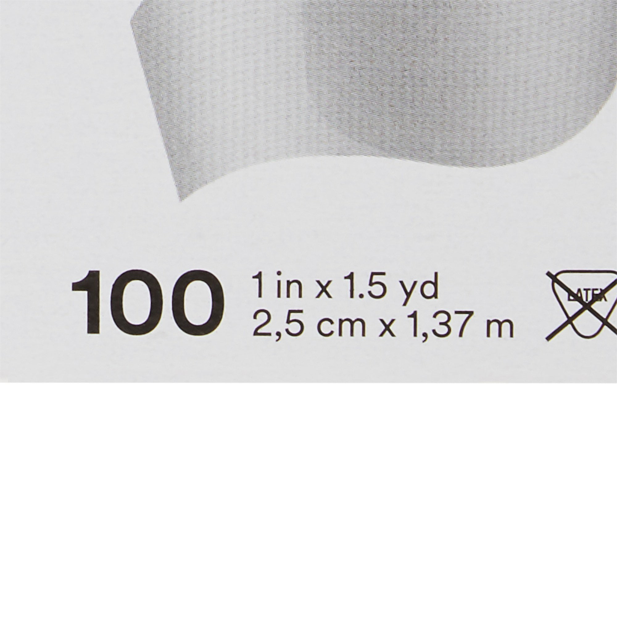 3M Transpore Surgical Tape, Non-Sterile, Transparent, 1 in x 1 1/2 yds, 100 Rolls, 1 Pack