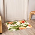 thumbnail image 6 of Peach Indoor Rug Outdoor Carpet Door Rug Polyester Non-Slip Machine Washable Bath Mats, 6 of 6