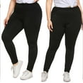 thumbnail image 5 of FAIWAD Women Yoga Leggings Plus Size Stretchy Slim Pants Casual Comfy Solid Color Running Joggers, 5 of 9