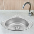 thumbnail image 5 of 1 Ensemble de Lavabo en Acier Inoxydable pour VR, Petit Lavabo d'Angle, Lavabo Simple pour Véhicule Récréatif, 5 of 5