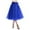 BU2, variant on MIXUE Skirts For Women Summer Mesh Solid Color Elastic High Waist A Line Ruffled Tutu Skirt Holiday Wear,Purple,One Size