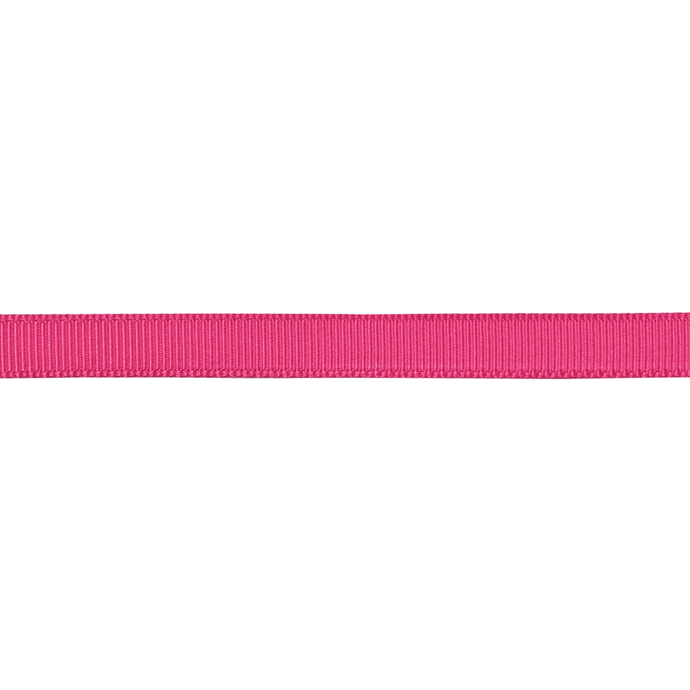 Gwen Studios 3/8" Hot Pink Grosgrain Ribbon, 7 Yards