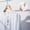 100pack White, variant on 120 Pack White Gift Tags with Elastic String Hang Paper Marking Tags with String Attached Reinforced Hole Writable Inventory Tag 4.76''×2.36''