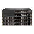 thumbnail image 1 of HPE Aruba 6200M 24G 4SFP+ Switch - Switch - Distance d'Empilage Max. 10 km - L3 - Géré - 24 x 10/100/1000 + 4 x 1 Gigabit / 10 Gigabit SFP+ (Liaison Montante / Empilage) - avant et Côté vers Arrière - Monté sur Rack - BTO, 1 of 2