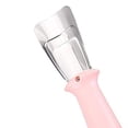 thumbnail image 4 of Injueey Raspador de hielo para refrigerador, descongelador de cocina de acero inoxidable Universal, descongelador, utensilios de mano para Suministros de limpieza para el hogar rosa, 4 of 5