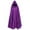 Purple, variant on Xfvqtps Women Hooded Cloak Open Front Collar Strap Lace up Solid Color Party Satin Soft Poncho Blue