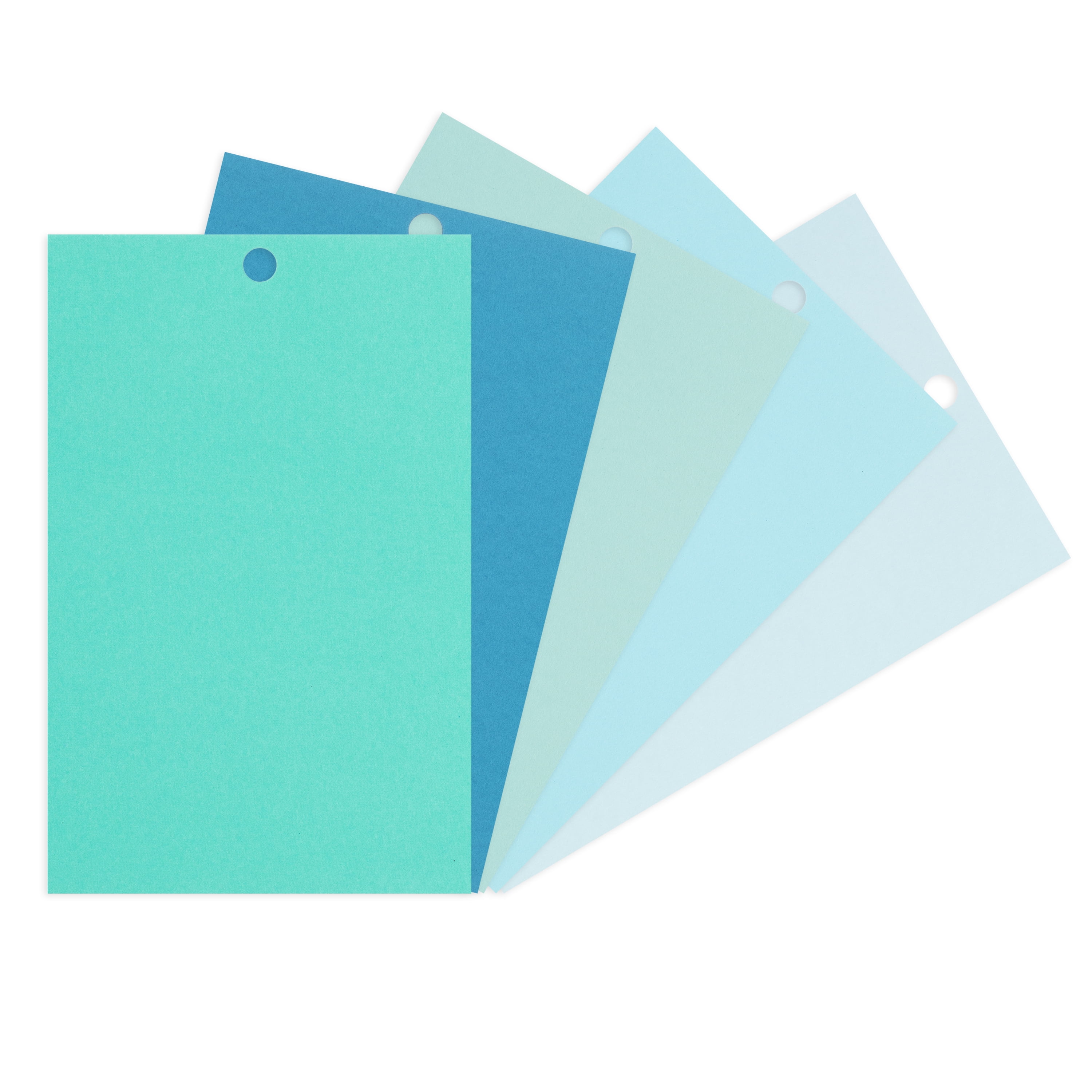 Recollections Blue Ombre 4.5" x 7" Cardstock Paper, 12 Packs: 100 ct. (1,200 total)