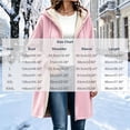thumbnail image 5 of Inverlee Womens Sherpa Lined Hooded Coat Zip Up Long Jacket Winter Warm Outerwear Pink (S-XXXL), 5 of 11