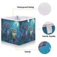thumbnail image 4 of DEIARA Cute Dragon Owl Storage Basket Foldable Easy to Clean Durable with Hollow Support Plate with Handle 15.75x10.63x6.96in, 4 of 8
