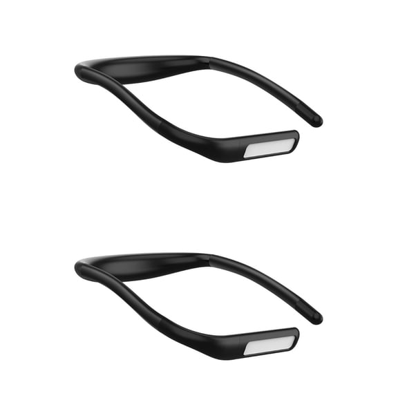 MLINS 2pcs Neck Reading Light LED Neck Light Hand Free Rechargeable Lamp Adjustable Brightness Reading Light
