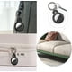 thumbnail image 4 of Paquete de 2 fundas protectoras para Airtag Finder con acabado mate, llavero de metal, soporte Compatible con Apple Air Tag (negro + verde), 4 of 5