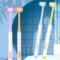 thumbnail image 4 of Cepillo de dientes CMHX para autismo, de 3 lados, cerdas suaves, para adultos, 4 of 9