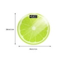 thumbnail image 2 of Weiweiguan 1Pc Body Weight Scale Creative Lemon Design Weighing Scale Home Weighting Tool, 2 of 7