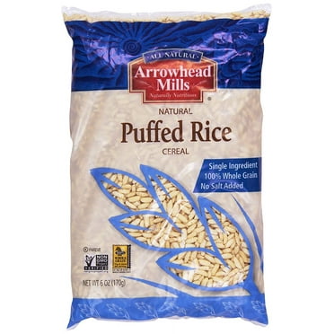 Arrowhead Mills - All Natural Puffed Rice Cereal - Case Of 12 - 6 Oz.