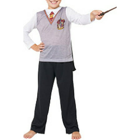 Harry Potter Boys 'Gryffindor House Crest Uniform with Cape' Costume Pajama