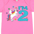 thumbnail image 4 of Inktastic I'm Two- Unicorn Second Birthday Boys or Girls Baby Bodysuit, 4 of 5