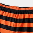 thumbnail image 6 of PatPat Halloween Family Matching Pajamas Set for Men Long Sleeve Ghost Pumpkin Print Top and Orange Black Striped Pants Sleepwear, XXL, 6 of 6