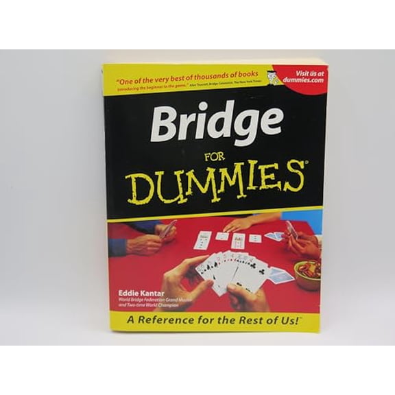 Pre-Owned Bridge For Dummies, 9780764550157, 0764550152, Paperback, 1 edition