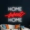 thumbnail image 5 of Handmadetneonsign Home Sweet Home Neon Sign, Custom Quote Neon Led Art Decor, Home Room Wall Decor, 5 of 5