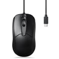 thumbnail image 1 of Ratón Perixx PERIMICE-209C USB tipo C con cable óptico 1000 DPI, 1 of 6
