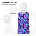 thumbnail image 3 of Sikiie Flower Happy Skull Basketball Jersey Reversible Men's Mesh Athletic Sports Shirts Training Practice S-4XLSmall, 3 of 6