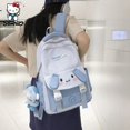 thumbnail image 4 of Sanrio-Bolsa de dibujos animados Kuromi Cinnamoroll My Melody para estudiantes, mochila escolar de ocio de alta capacidad, regalos de cumpleaños, novedad, 4 of 4