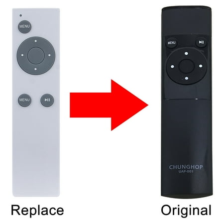 New Infrared replace remote control MC377LL/A fit for Apple 2/3 TV Box A1294 A1156 2021 TV4 4K 5th TV