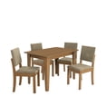 thumbnail image 2 of Juego Comedor Kappesberg 1.2m con 4 Sillas Luna Canela/Beige, 2 of 8