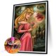 thumbnail image 2 of Cuadros Decorativos 5D bricolaje taladro redondo completo diamante pintura princesa Aurora Kit decoración del hogar(5) Wdftyju de costura negro 4 estilos, 2 of 9