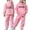 /A71Pink473, variant on MEZZALL Child Outfits Sweatsuit Toddler Boys Girls Long Sleeve Solid Color Warm Hoodie Pullover Pants Kids Sweatshirt Sweatpants Clothes Sets Holiday Clothing