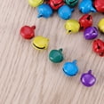 thumbnail image 2 of OUNONA 200Pcs Iron Round Christmas Jingle Bell Assorted Color Small Craft Bells For Diy Projects, 2 of 6