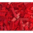 thumbnail image 1 of 120Pcs Building Blocks Bulk Lot Pack Sorted By Color Bricks Block Plate Toys Small Particles Bulk Compatible Legoeds DIY Kit,red,250g-bag, 1 of 7