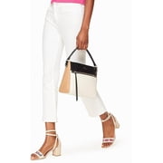 Kate Spade New York Cobble Hill Small Harris Pebbled LeatherShoulder Bag, Black/Sable/Cement