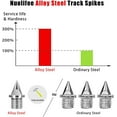 thumbnail image 2 of 1/4 Inch Track Spikes, 100 Pieces Steel Track Shoe Spikes Replacements and Spike Wrench for Sports Running Track Shoes, 2 of 5