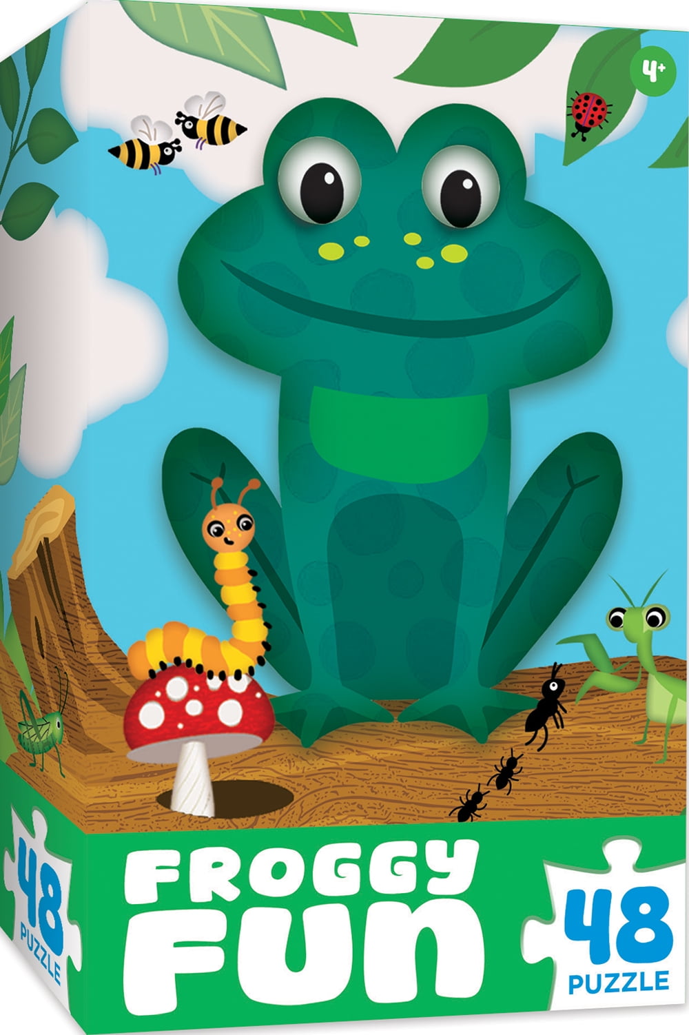 Froggy Fun 48 Pieces Interlocking Jigsaw Puzzle for Kids - Walmart.com