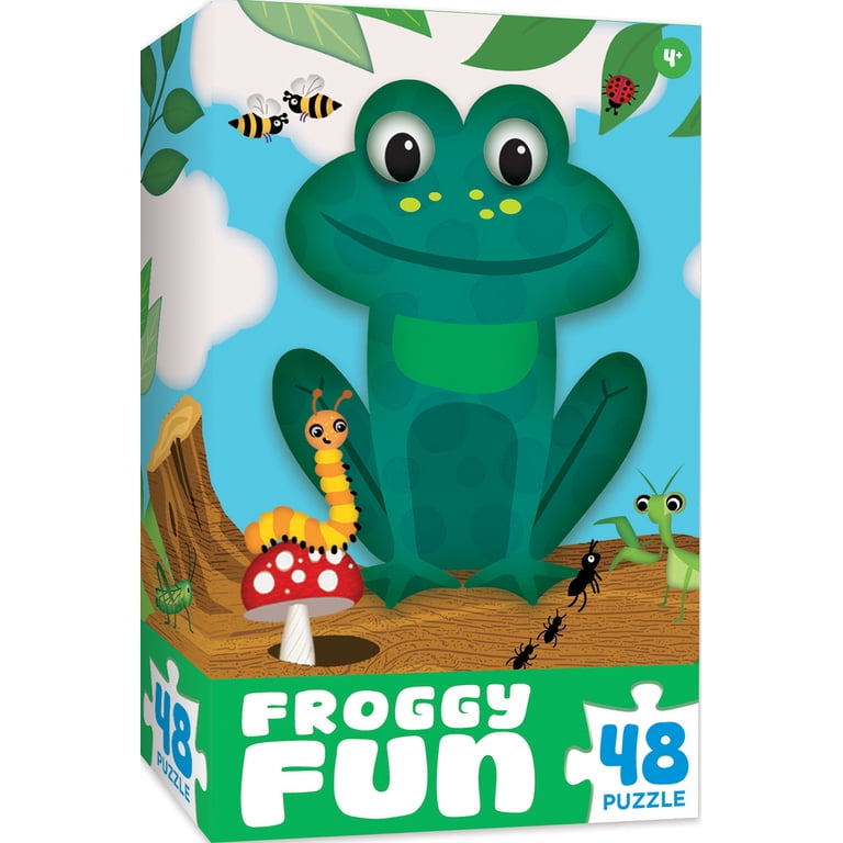 Froggy Fun 48 Pieces Interlocking Jigsaw Puzzle for Kids - Walmart.com