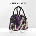 thumbnail image 2 of Balery Astronaut Floating purple Space Bolsa de Almuerzo para Mujeres, Caja de Almuerzo, Bolsa de Almuerzo Pequeña Impermeable, Tote de Almuerzo Reutilizable con Gran Capacidad, 2 of 6