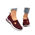 thumbnail image 3 of Women's Fashion Mesh Slip-On Casual Shoes, Breathable Round Toe Sports Sneakers for Summer, Comfortable and Lightweight Walking Shoes for Everyday Use, 3 of 9
